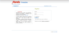 Desktop Screenshot of fornecedores.muffato.com.br